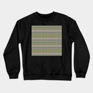 Cottagecore Aesthetic Calan 1 Hand Drawn Textured Plaid Pattern Crewneck Sweatshirt